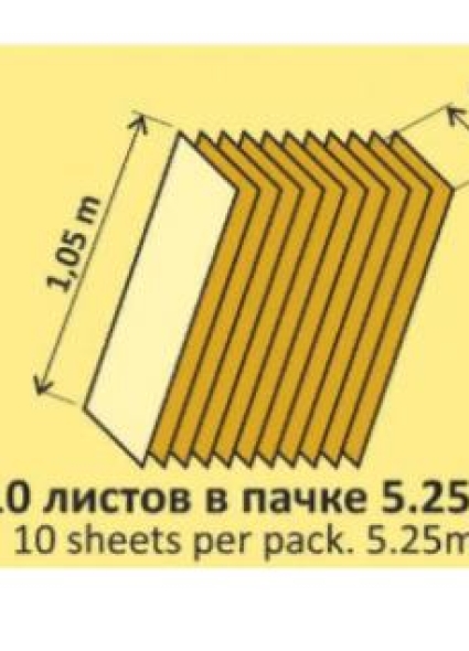 SOLID Подложка листовая желтая 2 мм SOLID Подложка листовая желтая 2 мм